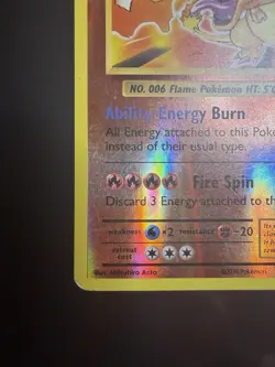 Pokemon TCG XY Evolutions Charizard 11/108 Reverse Holo Rare - MP/HP - Image 5