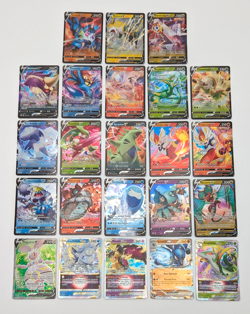 Lot of 23 Pokemon TCG Vulpix Mawile VStar Lucario Silver Tempest Fusion Strike - Image 1