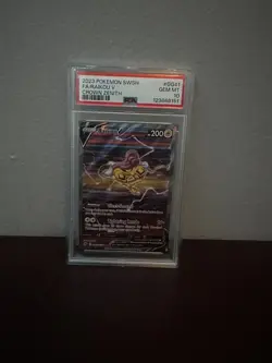 2023 POKEMON SWORD & SHIELD CROWN ZENITH #GG41 FULL ART/RAIKOU V PSA 10 - Image 1
