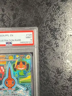 2025 POKEMON PFL EN ROTOM ex SPECIAL ILLUSTRATRION RARE #126 💎 PSA 9 - Image 2