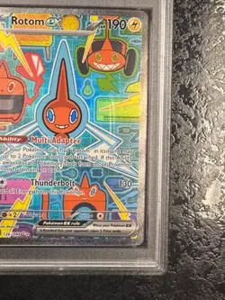 2025 POKEMON PFL EN ROTOM ex SPECIAL ILLUSTRATRION RARE #126 💎 PSA 9 - Image 5