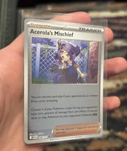Pokemon TCG - Ascended Heroes - Acerola's Mischief - 180/217 Reverse Holo - Image 1