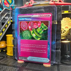 Unfair Stamp Ace Spec Twilight Masquerade Ultra Rare Pokemon TCG 165/167 SV06 - Image 2