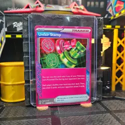 Unfair Stamp Ace Spec Twilight Masquerade Ultra Rare Pokemon TCG 165/167 SV06 - Image 3