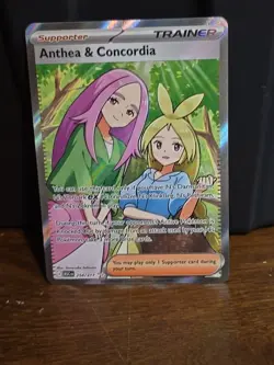 Anthea and Concordia 254/217 Ascended Heroes Pokemon TCG Full Art Trainer - Image 2