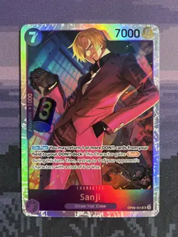 Sanji (065) OP09-065 Emperors in the New World Foil One Piece Near Mint NM - Image 1