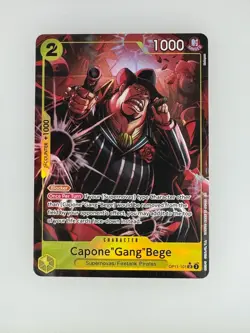 One Piece Capone"Gang"Bege (101) (Alternate Art) OP11-101 NM - Image 1
