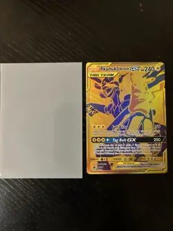 Pokemon Pikachu & Zekrom GX SM248 TAG TEAM Promo Holo Card - Image 2