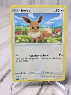 Pokemon Card - Eevee 2025 McDonald's Dragon Discovery 013/015 Promo - Image 1