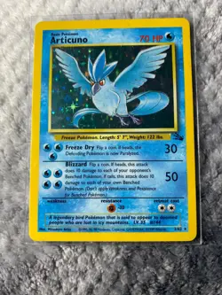 ORIGINAL ARTICUNO HOLOGRAPHIC POKEMON CARD | GREAT CONDITION | COLLECTOR OWNED - Image 1