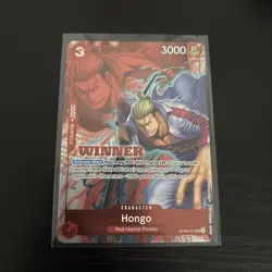 Hongo (Winner Pack 2025 Vol. 2) UC One Piece Promotion Cards OP09-011 NM - Image 1