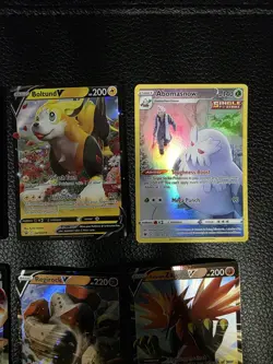 Pokemon Card Lot 10 Official TCG Cards Ultra Rare Included V+ HOLOS! - Image 4