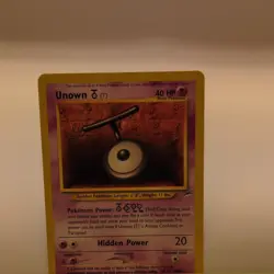 Pokemon Unown [T] Neo Destiny 88/105 Regular Common 40 HP English TCG Card - Image 1