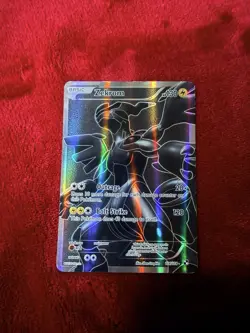 Pokemon Zekrom 114/113 holo secret rare card black and white - Image 1