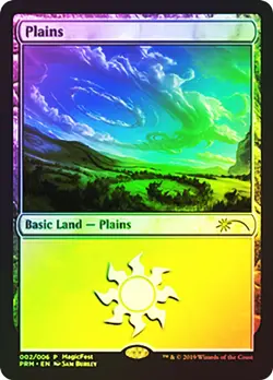 1x NM Foil Plains (MagicFest 2020 #002) - MTG Promos Unplayed - Image 1