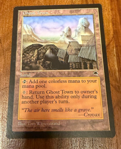 MTG Ghost Town - Tempest - Magic The Gathering - Image 1