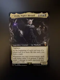 MTG Final Fantasy English Y'shtola, Night's Blessed Extended Art 0191 Non-Foil - Image 1