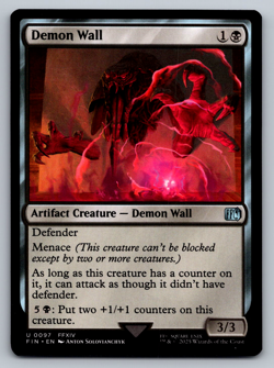 Demon Wall U 0097 - Final Fantasy MTG Magic The Gathering (Regular) - Image 1