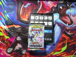 HEAVY! GOD PACKUUU 21.48g Prismatic Evolutions Pokemon TCG Booster (SEALED) - Image 1