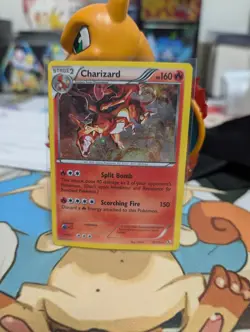 Pokemon Charizard Legendary Treasures Cosmo Holo 19/113 W/ HD Galaxy Swirl 🍥 - Image 1