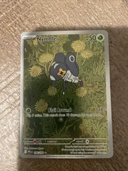 Nymble 96/94 Phantasmal Flames Illustration Rare Pokemon TCG NM Free Shipping - Image 1
