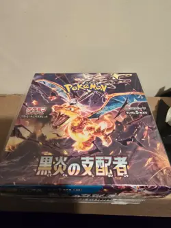 Pokemon TCG Ruler of The Black Flame SV3 Booster Box Sealed Japanese US Seller - Image 1