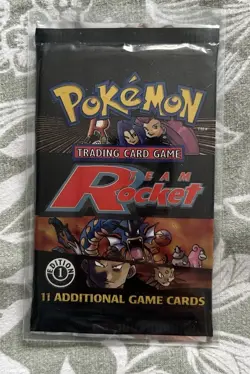 Pokemon TCG Team Rocket 1st Edition Booster Pack , Sealed - Image 1