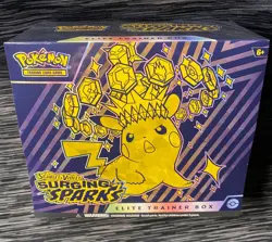 Pokemon TCG Scarlet & Violet Surging Sparks Elite Trainer Box ETB Factory Sealed - Image 1