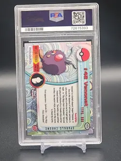 2000 TOPPS CHROME Pokemon TV SPARKLE #48 ✨PSA 9✨RARE - Image 3