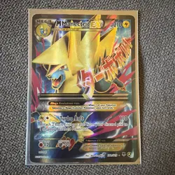 Mega M Manectric EX Full Art 24a/119 Pokemon Phantom Forces Ultra Rare Holo 2017 - Image 3