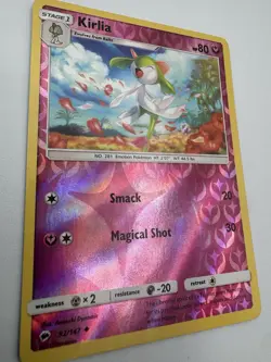Kirlia 92/147 Reverse Holo Burning Shadows Sun & Moon Pokemon TCG - Image 2