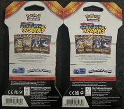 Surging Sparks Sleeved Booster Pack - Lot of 2 Pokemon TCG - Image 2