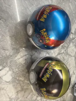 New Ultra & Great Pokemon Ball Tins - 6 Pokemon booster packs total. A22 - Image 4