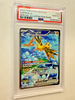 Zapdos Ex 202/165 PSA 10 - Pokemon TCG S&V 151 Special Illustration Rare!!! - Image 2