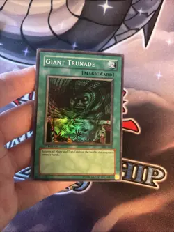 (MC) Yu-Gi-Oh Giant Trunade MRL-048 Magic Ruler 1st Edition Super Rare LP - Image 2