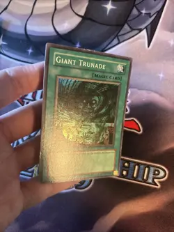 (MC) Yu-Gi-Oh Giant Trunade MRL-048 Magic Ruler 1st Edition Super Rare LP - Image 4