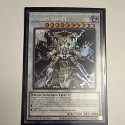 Konami Yu-Gi-Oh! Chaos Angel CYAC-EN044 Secret Rare Cyberstorm Access 1st Ed - Image 1