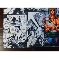 One piece Roronoa Zoro Desk Play Mat Anime Manga 31” x 15.75” Pre-owned CCG - Image 3