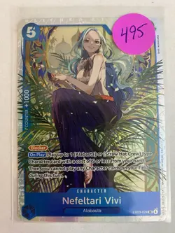 Nefeltari Vivi EB03-024 SR ONE PIECE Heroines Edition English Near Mint - Image 3