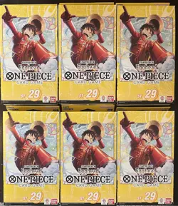 One Piece TCG Egghead Sealed Starter Decks Lot Of 6 ST29 English Brand New - Image 1