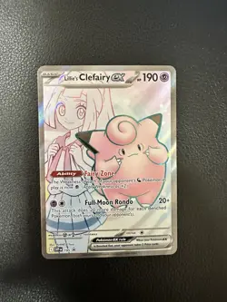 Lillie's Clefairy ex 195 Sv: Scarlet & Violet Promo Cards Holo - Image 1