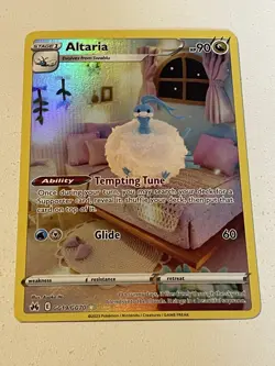 Altaria GG19/GG70 Crown Zenith: Full Art Holo Pokemon Trading Card - Image 1