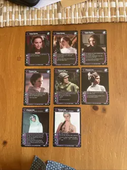 Star Wars cards WOTC TCG Prince Leia And Padme Bundle - Image 1