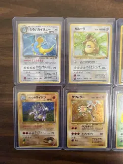 Pokemon Japanese Holo Card Vintage Lot - Image 2