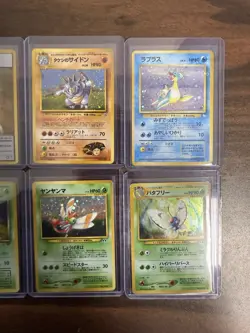 Pokemon Japanese Holo Card Vintage Lot - Image 4