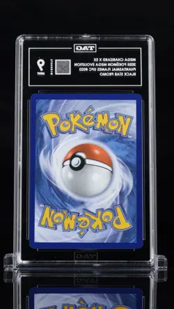 Mega Charizard X ex 023 Me: Mega Evolution Promo Holo Tag 9 Pokemon Card TCG - Image 4