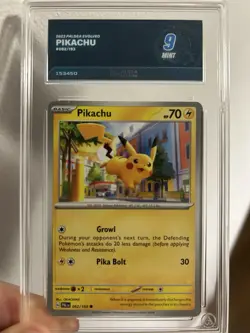 Graded Pikachu Bundle X4 Pokemon Cards - Image 2
