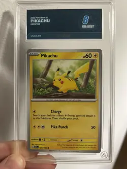 Graded Pikachu Bundle X4 Pokemon Cards - Image 4