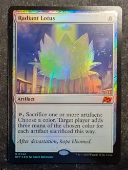 Radiant Lotus - Foil Promo Pack - Aetherdrift (MTG) - Image 1