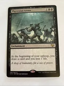Phyrexian Arena 130 Commander 2015 Regular MTG TCG CARD NM - Image 1